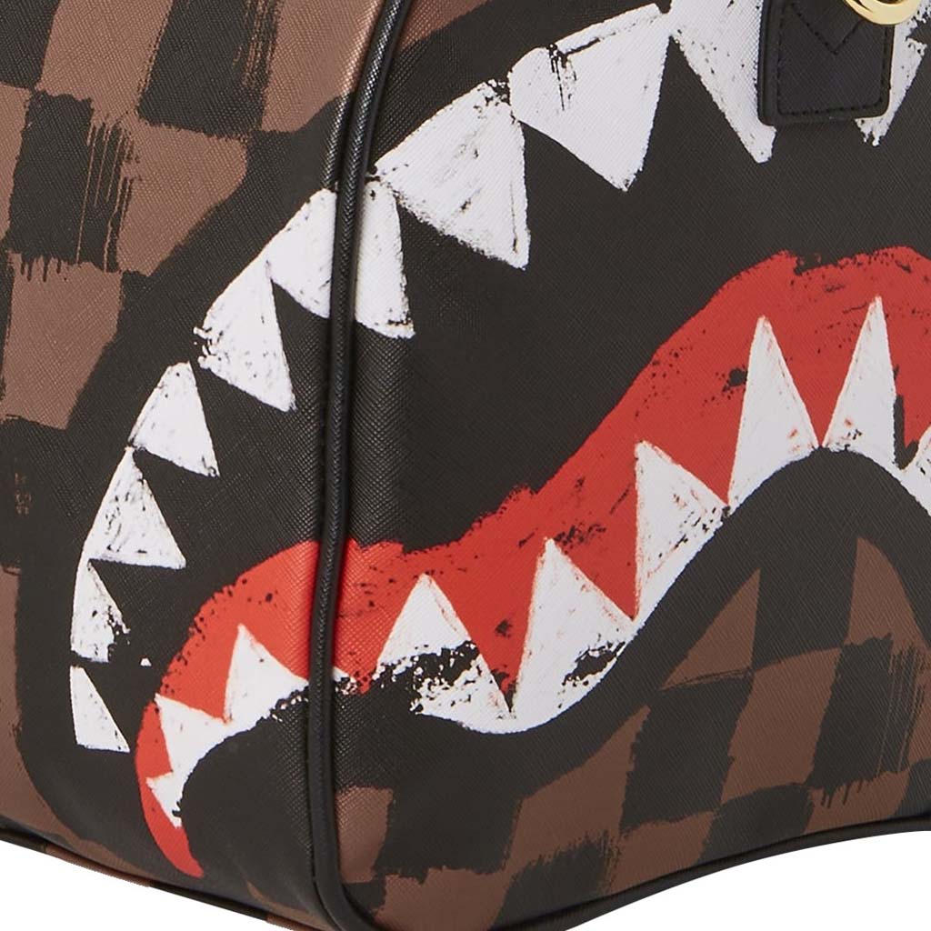 Sprayground Sharks In Paris Painted Duffle
